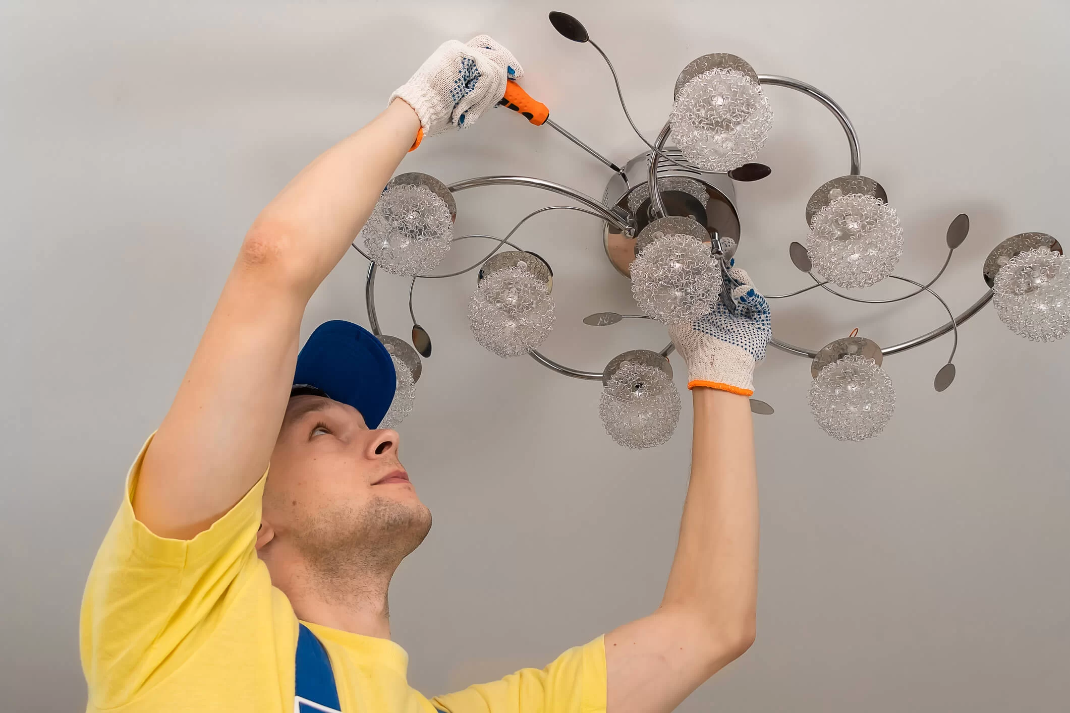 Chandelier Installation